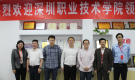 校企交流|深圳職業技術學院汽車與交通學院副院長崔宏巍一行赴智聯友道參觀交流
