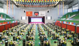 2019年全國職業(yè)院校技能大賽高職組“智聯(lián)友道杯” 軌道交通信號控制系統(tǒng)設(shè)計(jì)與應(yīng)用賽項(xiàng)競賽現(xiàn)場